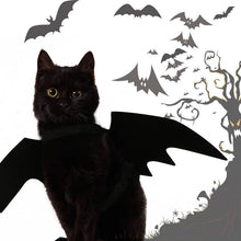 Load image into Gallery viewer, Cute Halloween Cat Costume Small Pet Cat Bat Wings Halloween Cat Wings Hallowen Cat Accessories Halloween Decorations