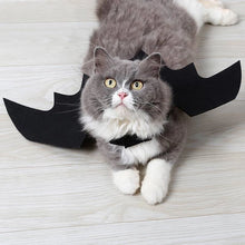 Load image into Gallery viewer, Cute Halloween Cat Costume Small Pet Cat Bat Wings Halloween Cat Wings Hallowen Cat Accessories Halloween Decorations