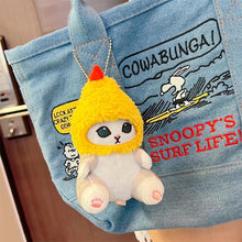 Load image into Gallery viewer, Cute Shark Cat Fried Shrimp Cat Plush Doll Pendant Doll Beautiful Room Car Bag Decoration Pendant Opening Holiday Gift