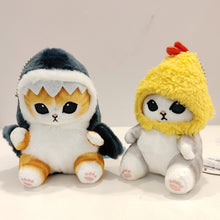 Load image into Gallery viewer, Cute Shark Cat Fried Shrimp Cat Plush Doll Pendant Doll Beautiful Room Car Bag Decoration Pendant Opening Holiday Gift