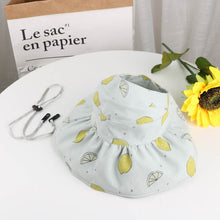 Load image into Gallery viewer, Cute Summer Baby Girl Bucket Hat Print Outdoor Bowknot Kids Girl Sun Hat Children Intant Toddler Panama Beach Cap