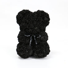 Load image into Gallery viewer, DIY 25 cm Teddy Rose Bear With Box Artificial PE Flower Bear Rose Valentine's Day For Girlfriend Women Wife Mother's Day Gifts