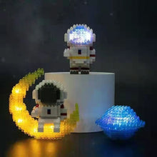 Load image into Gallery viewer, DIY Mini Micro Rocket Building Blocks Space Moon Satellite Astronaut Diamond Bricks Constructor Toys for Children Gifts