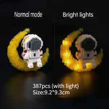 Load image into Gallery viewer, DIY Mini Micro Rocket Building Blocks Space Moon Satellite Astronaut Diamond Bricks Constructor Toys for Children Gifts