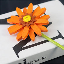 Load image into Gallery viewer, DIY Sunflowers Tulips Roses Jasmines Plants Gypsophila Gardens Romantic Building Blocks Classic Model Bricks Kids Sets Kits Toys