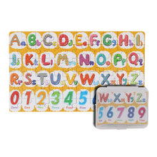 Load image into Gallery viewer, DIY Wooden Puzzle Cartoon Boxed Jigsaw Animal Traffic Number Letter Early Educational Toys Gifts For Children Kids Baby