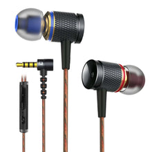 Load image into Gallery viewer, In ear earphone wired metal music headsets bass noise reduction earbuds for Mobile Phones