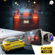 Load image into Gallery viewer, Dash Cam 4.0" Full HD 1080P Car DVR WiFi Rear View Reversing Camera Car Video Recorder Black Box Dashcam Car Cameras GPS Tracker