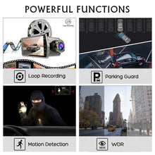 Load image into Gallery viewer, Dash Cam 4.0" Full HD 1080P Car DVR WiFi Rear View Reversing Camera Car Video Recorder Black Box Dashcam Car Cameras GPS Tracker