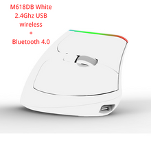 Load image into Gallery viewer, Ergonomic Vertical Mouse rechargeable Wireless 2.4GHz Gaming Mouse RGB 1600 DPI Vertical Mice For PC Laptop