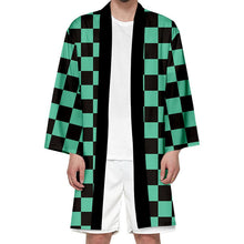 Load image into Gallery viewer, Demon Slayer Kimetsu No Yaiba Kimono Haori Cloak Cosplay Costume Halloween Adult Child Anime Costumes Cape