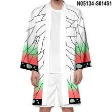Load image into Gallery viewer, Demon Slayer Kimetsu No Yaiba Kimono Haori Cloak Cosplay Costume Halloween Adult Child Anime Costumes Cape