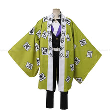 Load image into Gallery viewer, Demon Slayer Kimetsu no Yaiba Gyomei Himejima Gyomei Cosplay Costume For Halloween Carnival Mask Party Cosplay Props
