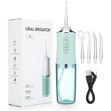 Load image into Gallery viewer, Dental Water Flosser Oral Irrigator Water Jet Toothpick 1400rpm 3 Modes Teeth Cleaner Toothbrush Oral Hygiene Cleaning Machine