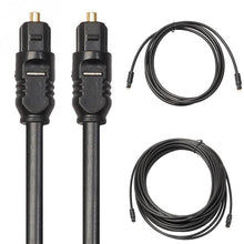 Load image into Gallery viewer, Digital Optical Audio Cable Toslink Gold Plated 1m 1.5m 2m 3/5m 10m 15m 20m SPDIF MD DVD Gold Plated Cable High Quality #2