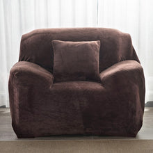 Load image into Gallery viewer, Thick plush fabirc sofa cover set 1/2/3/4 seater elastic couch cover sofa covers for living room slipcover chair sofa towel 1PC