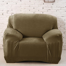 Load image into Gallery viewer, Thick plush fabirc sofa cover set 1/2/3/4 seater elastic couch cover sofa covers for living room slipcover chair sofa towel 1PC