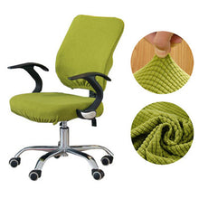Load image into Gallery viewer, Thicken Solid Office Computer Chair Cover Spandex Split Seat Cover Universal Office Anti-dust Armchair Cover
