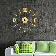 Load image into Gallery viewer, Wall Clock s Mirror Effect Clock Acrylic Wall Sticker Art Living Room Home Decor Modern Design Horloge Quartz Needle Watch