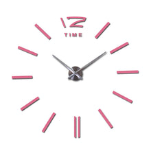 Load image into Gallery viewer, Wall Clock living room new acrylic quartz watch clocks reloj de pared home decoration hot Metal wall Sticker