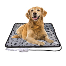 Load image into Gallery viewer, Dog Cat Electric Blanket Heating Pad Pet Bed Mat Waterproof Anti-Bite Adjustable Temperature Chair Cushion