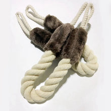 Load image into Gallery viewer, 1pc Bite Resistant Pet Chewing Rope Plush Crashproof Dog Chew Rope Door Handle Rope Pet Supplies Pet Accessories