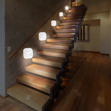 Load image into Gallery viewer, Wireless Night Light LED bedroom decor lights PIR Infrared Lamps Motion Sensor Lamp Cabinet Stairs Wall chrismas decorative lamp