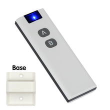 Load image into Gallery viewer, Wireless Smart Switch Light 433Mhz RF 86 Wall Panel Switch with Remote Control Mini Relay Receiver 220V Home Led Light Lamp Fan