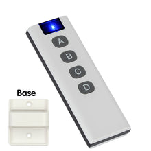 Load image into Gallery viewer, Wireless Smart Switch Light 433Mhz RF 86 Wall Panel Switch with Remote Control Mini Relay Receiver 220V Home Led Light Lamp Fan