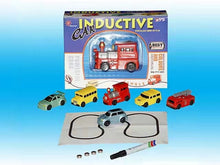 Load image into Gallery viewer, Draw Lines Follow Toy Magical Pen Inductive Kids Baby Truck Tank Toy Mini RC Robot Engineering Vehicle Car Follow Penguin Gift