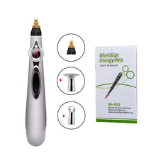 Load image into Gallery viewer, Dropshipping Acupuntura Pen Agopuntura Electric Acupuncture Pen Back Pain Relief Neck Massage Roller Smart Pulse Meridian Energy