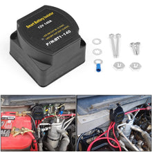 Load image into Gallery viewer, Dual Battery Smart Isolator 12V 140 Amp Voltage Sensitive Relay VSR Smart Switch for Car ATV UTV Boats RV's Camper Truck