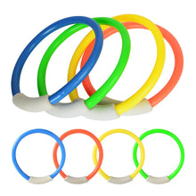 Load image into Gallery viewer, Diving Game Toys Set Swimming Pool Throwing Toy Dive Swim Rings Circle Underwater Kids Summer Gift Beach