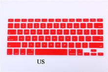 Load image into Gallery viewer, Keyboard Protectors EU US English Keyboard Skin for Macbook Waterproof Skin Film