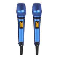 Load image into Gallery viewer, EW135G4 EW 100 G4 EW100G4 UHF professional 2 channel Wireless microphone system with metal SKM9000 for Sennheiser Stage karaoke