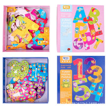 Load image into Gallery viewer, Early Learning Game Kids Cognition Puzzles Toys Educational Toy Early Education Numbers and Letters Fun Learning for Children