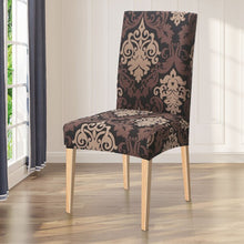 Load image into Gallery viewer, Spandex Elastic Printing Dining Chair Slipcover Modern Removable Anti-dirty Kitchen Seat Case Stretch Chair Cover for Banquet