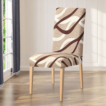 Load image into Gallery viewer, Spandex Elastic Printing Dining Chair Slipcover Modern Removable Anti-dirty Kitchen Seat Case Stretch Chair Cover for Banquet