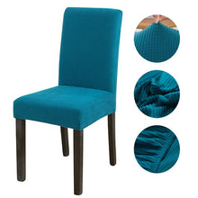 Load image into Gallery viewer, Solid Jacquard Chair Covers Stretch For Wedding Dining Room Office Banquet housse de chaise chair cover