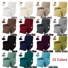 Load image into Gallery viewer, Stretch Elastic Recliner Sofa Cover Non-slip Removable And Washable Electric Armchair Cover Recliner Chair slipcover