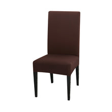 Load image into Gallery viewer, Solid Color Chair Cover Spandex Stretch Elastic Slipcovers Chair Covers White For Dining Room Kitchen Wedding Banquet Hotel