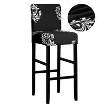 Load image into Gallery viewer, Solid Color Stretch Bar Chair Cover Seat Cover Slipcover Hotel Banquet Dining Housse De Chaise Armchair Elastic Christmas Home