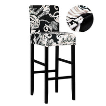 Load image into Gallery viewer, Solid Color Stretch Bar Chair Cover Seat Cover Slipcover Hotel Banquet Dining Housse De Chaise Armchair Elastic Christmas Home