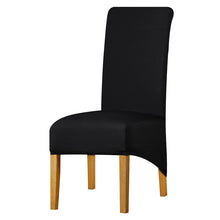 Load image into Gallery viewer, Solid Color XL Size Long Back Chair Cover Polyester Fabric Seat Covers Seat Case Chair Covers Restaurant Hotel Party Banquet