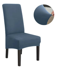 Load image into Gallery viewer, Solid Color XL Size Long Back Chair Cover Polyester Fabric Seat Covers Seat Case Chair Covers Restaurant Hotel Party Banquet
