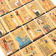 Load image into Gallery viewer, Egyptian Gods Oracle Cards Tarot Prophecy Divination Deck Family Party Board Game Fate Card Fortune Telling Game