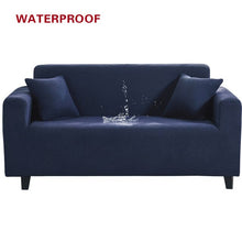 Load image into Gallery viewer, Elastic Sofa Cover Waterproof Solid Color High Stretch Slipcover All-inclusive Elastic Couch Cover Sofa Covers for Living Room