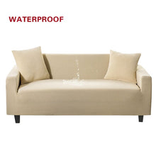 Load image into Gallery viewer, Elastic Sofa Cover Waterproof Solid Color High Stretch Slipcover All-inclusive Elastic Couch Cover Sofa Covers for Living Room