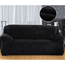 Load image into Gallery viewer, Plush Sofa Cover Stretch Solid Color Thick Slipcover Sofa Covers for Living Room Pets Chair Cover Cushion Cover Sofa Towel 1PC