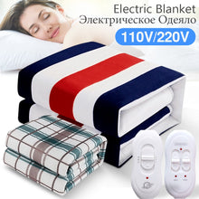 Load image into Gallery viewer, Electric Blanket Thicker Heater Double Body Warmer Heated Blanket Thermostat Electric Heating Blanket
